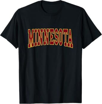 MINNESOTA - Throwback Design - Classic T-Shirt