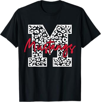 Mustangs School Sports Fan Team Spirit T-Shirt