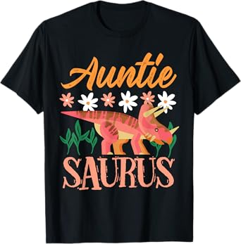 Auntie Saurus Dino Design For Aunt Relative T-Shirt