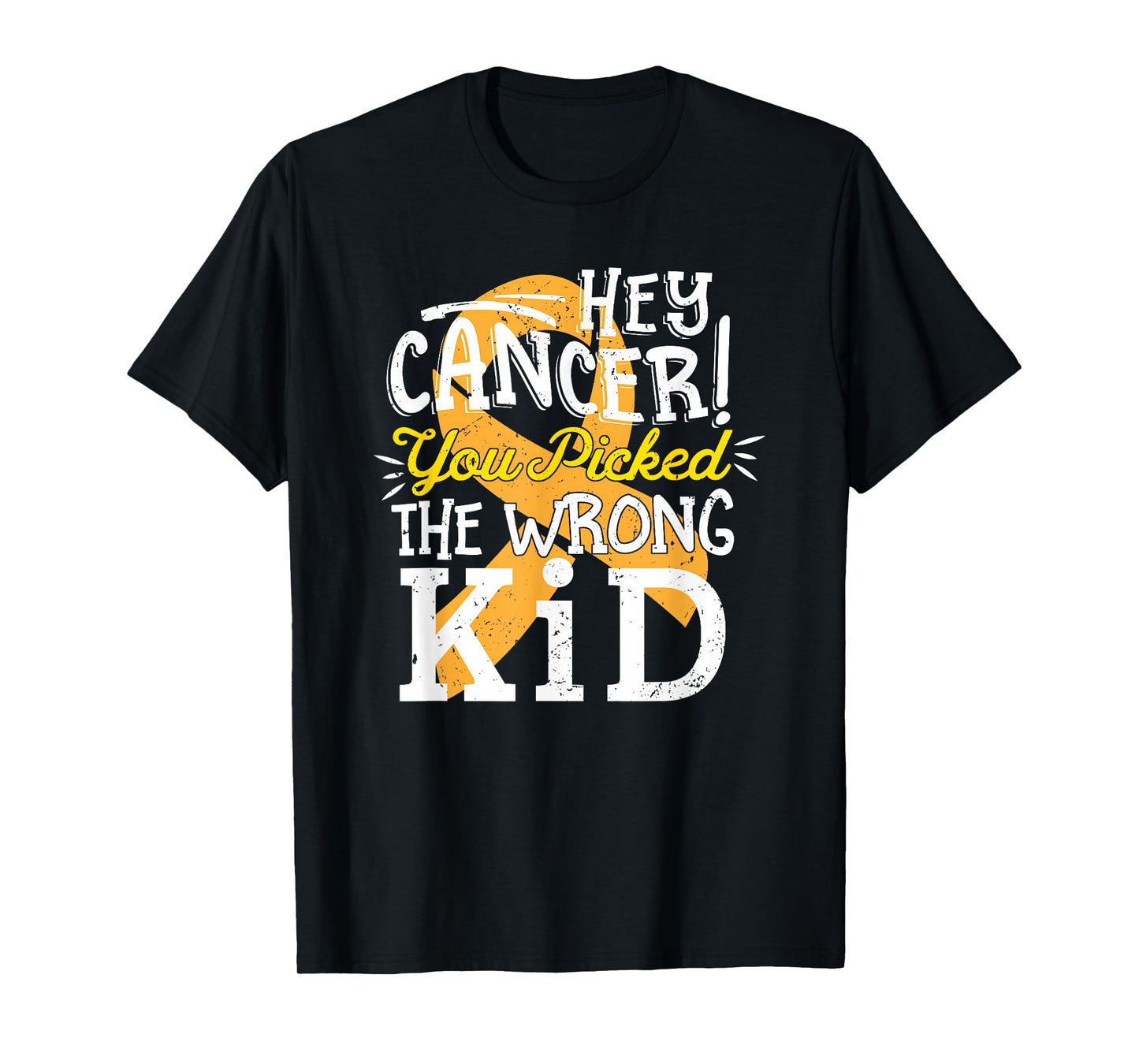 Childhood Cancer Shirt Awareness Survivor Wrong Kid Support T-Shirt
