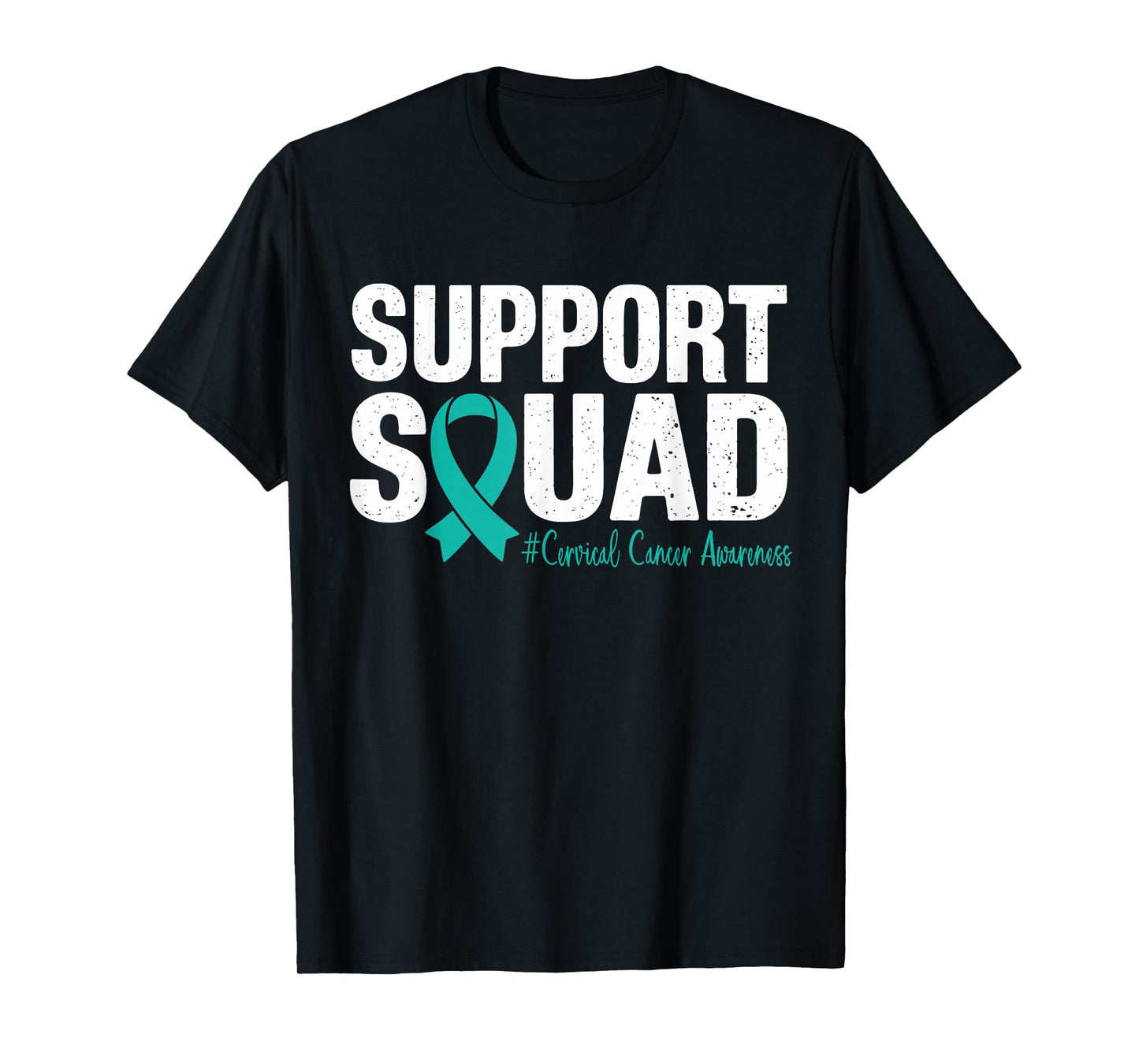 Cervical Cancer Awareness Support Squad Men Women Kids T-Shirt