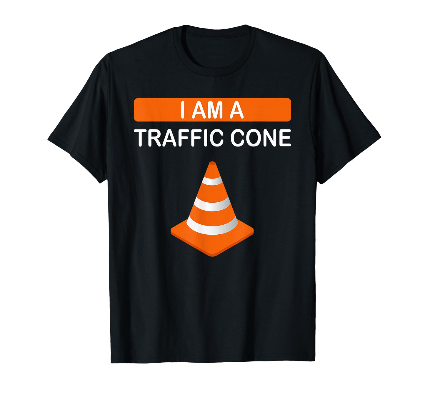 I’m A Traffic Cone Halloween Costume Funny Adults and Kids T-Shirt
