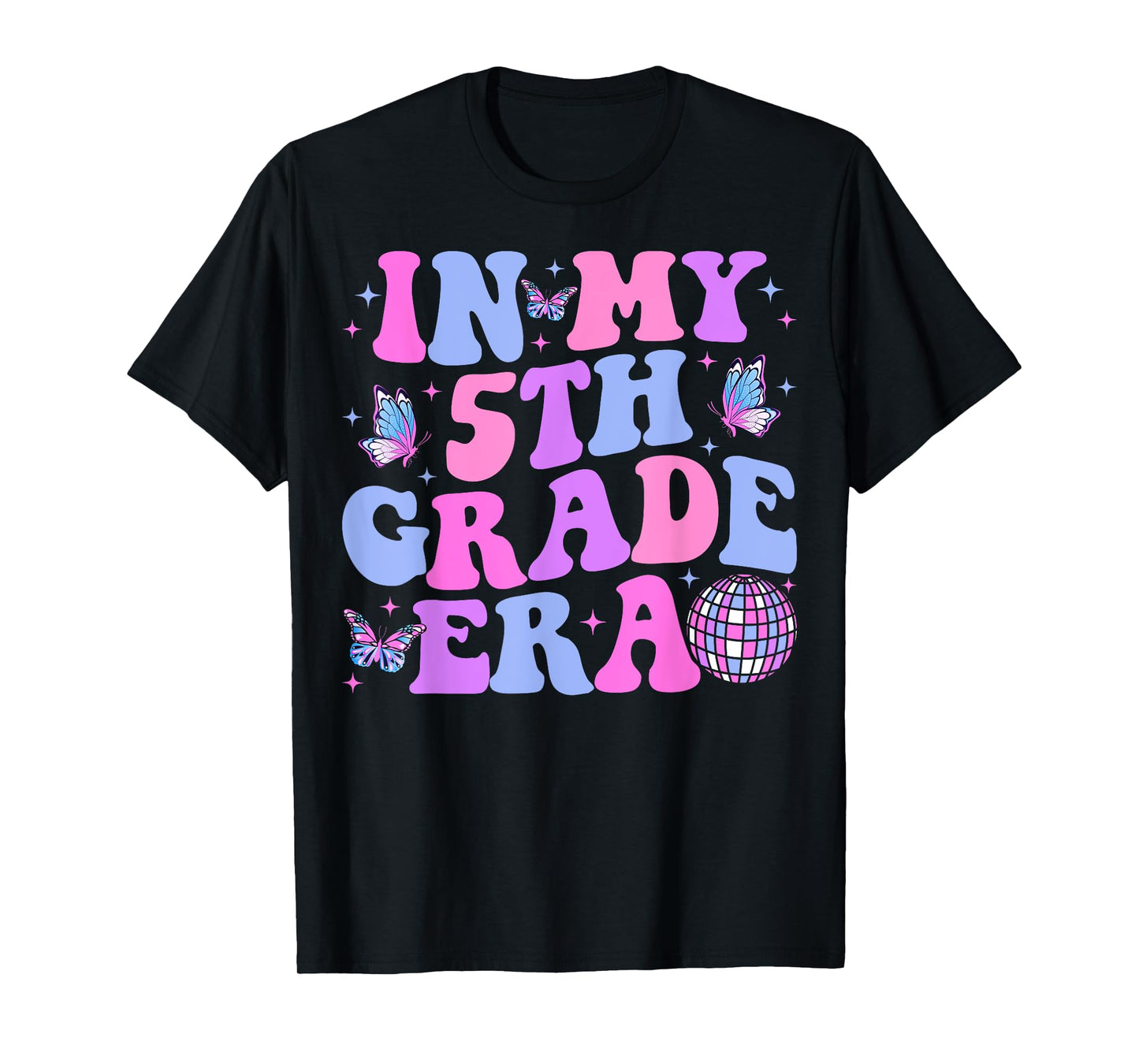In My 5th Grade Era Back To School Fifth Grade Teacher T-Shirt