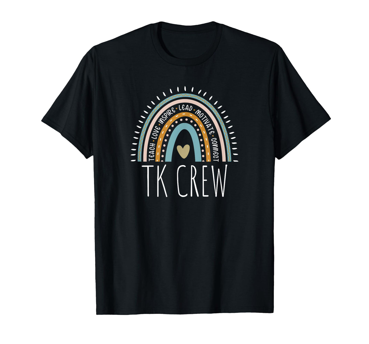 TK Teacher Crew TK Kindergarten Matching Team Fun Cute Idea Men Women Girls Kids T-Shirt