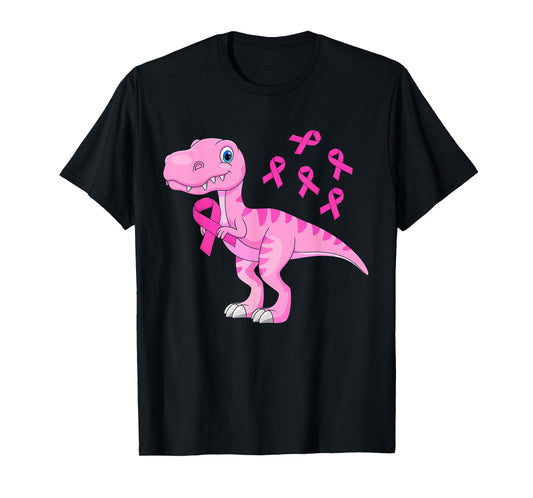Breast Cancer Awareness Shirt Toddler Boys Pink Ribbon Kids T-Shirt