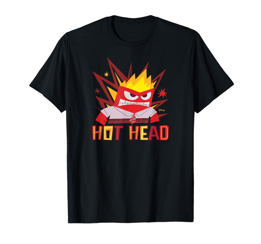 Inside Out 2 - Anger Hot Head Emotion Character T-Shirt