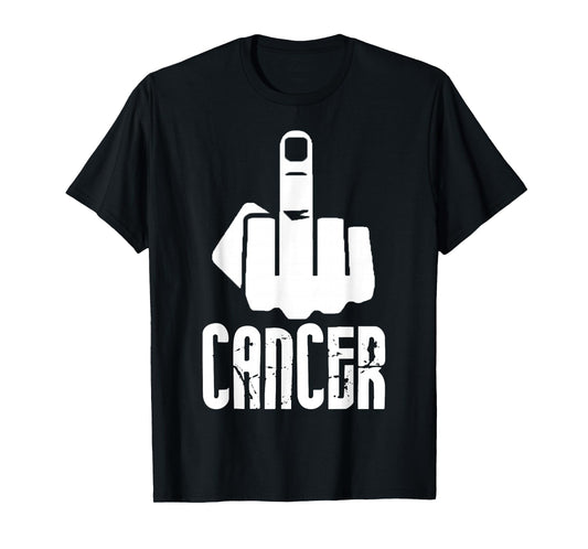 Fuck Cancer Middle Finger T-Shirt