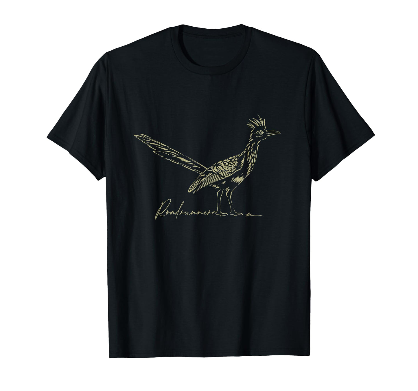 Minimalist Roadrunner Lover Distressed T-Shirt
