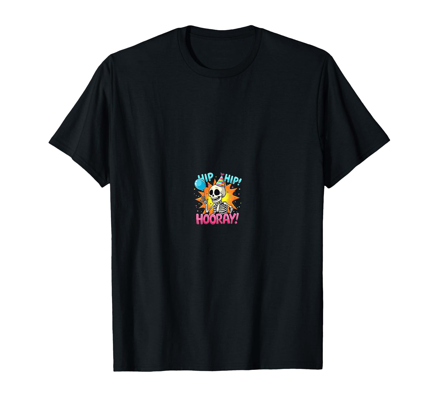Funny Skeleton Hip Hip Hooray Orthopedic Joke T-Shirt