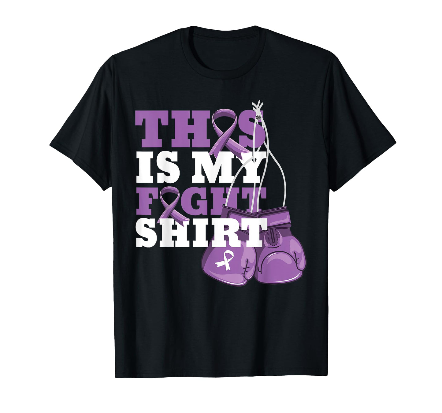This Is My Fight Shirt Alzheimer Fighter Support Strong men T-Shirt