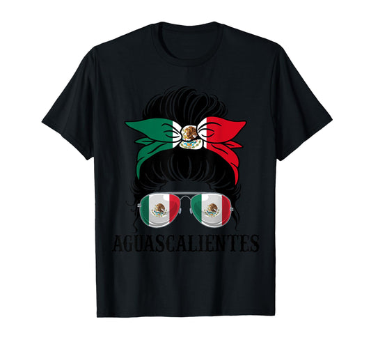 Aguascalientes Mexico Pride Mexican Flag State T-Shirt
