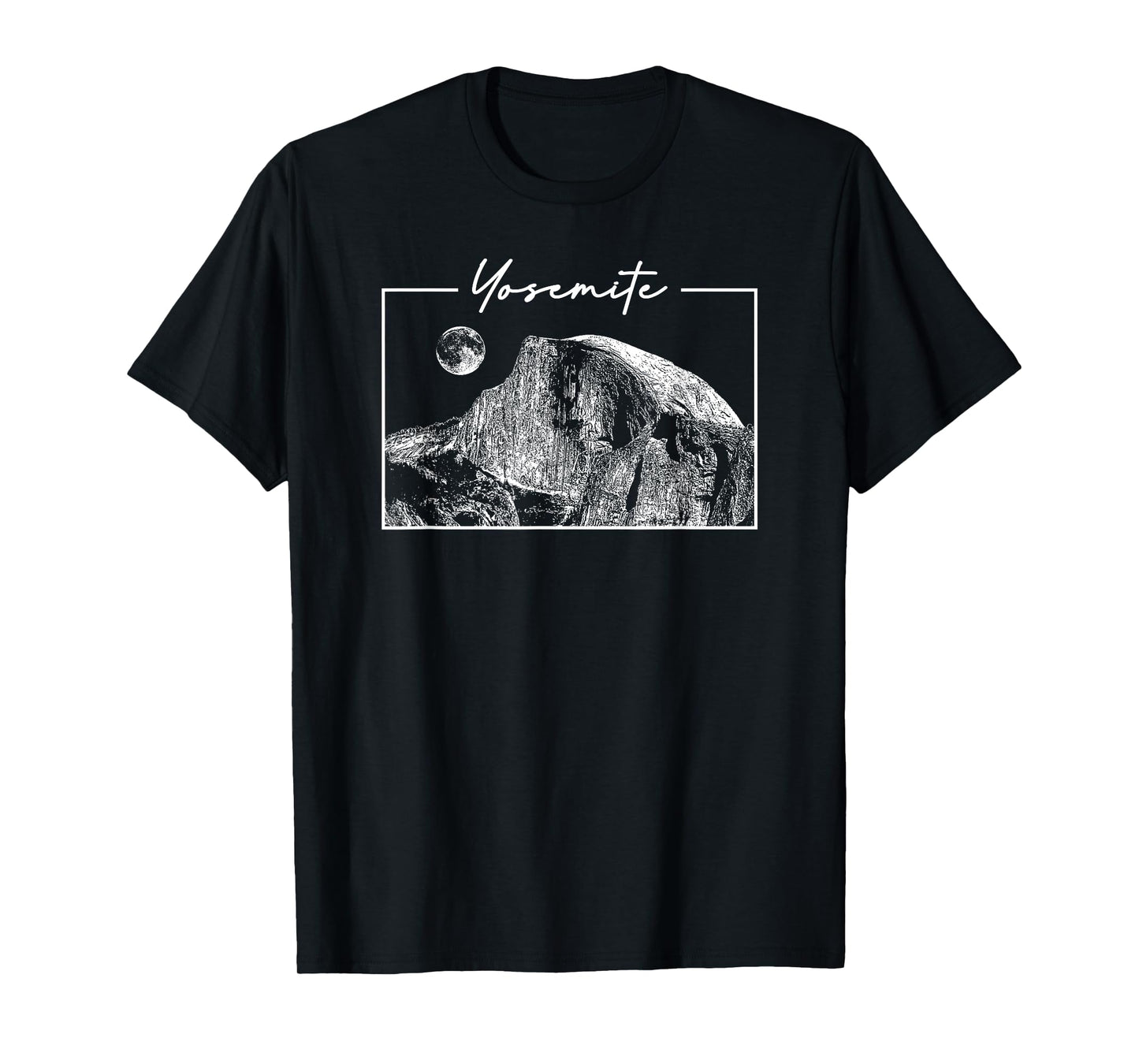 Yosemite California Half-Dome National Park Retro Women Mens T-Shirt