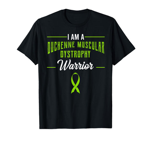 Duchenne Muscular Dystrophy Warrior Awareness Ribbon Patient T-Shirt