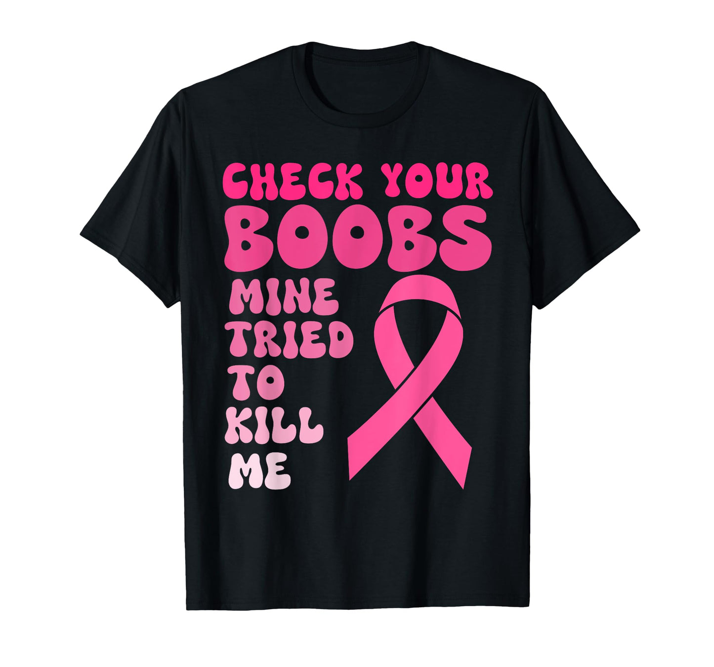 Breast Cancer Awereness Supporter, Fighter & Survivor Women T-Shirt