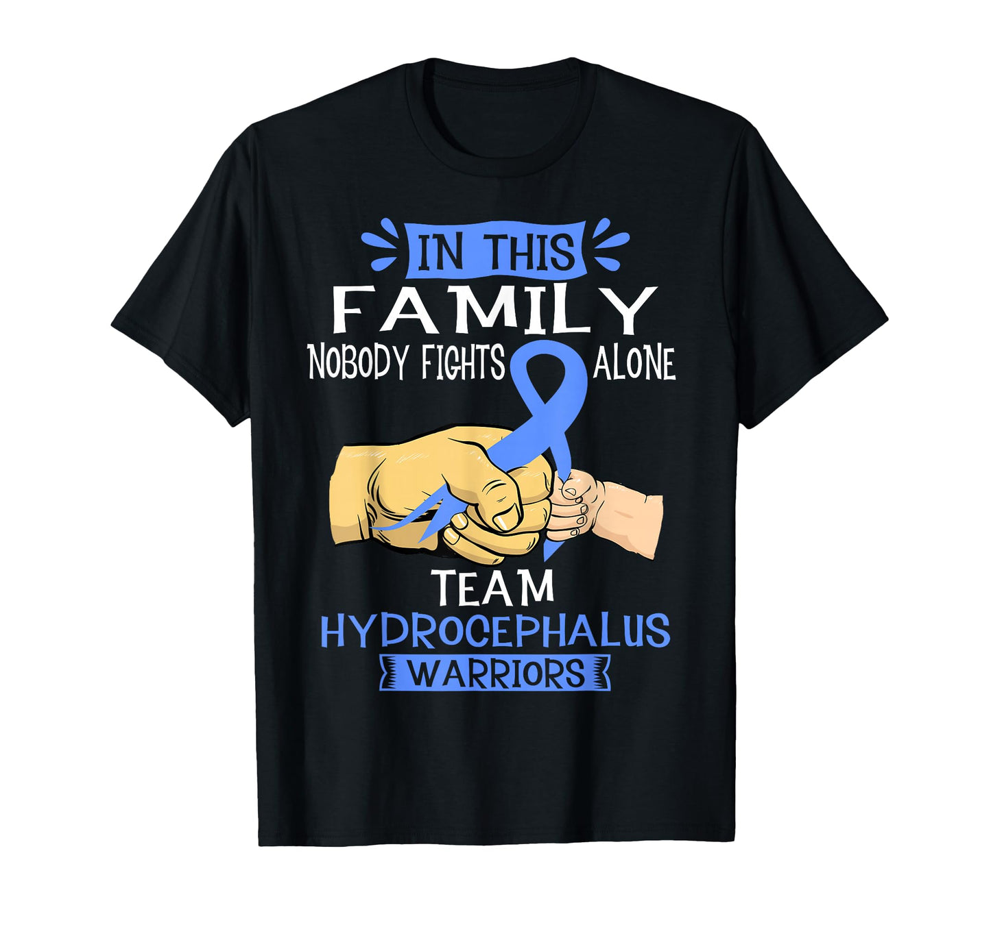 Nobody Fights Alone Team Hydrocephalus Warrior Shirt T-Shirt
