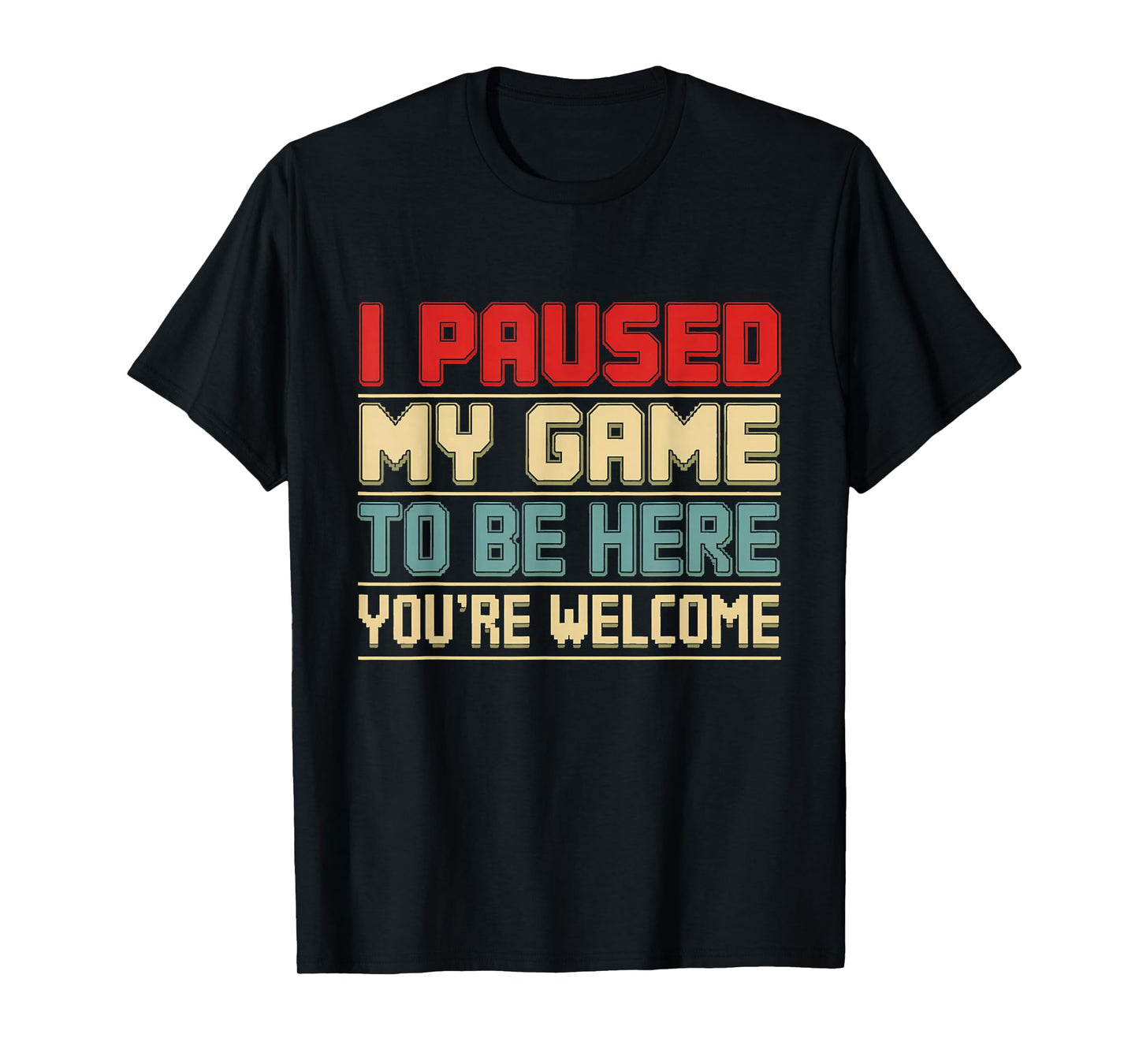 Bruh I Paused My Game Funny Skeleton Halloween Youths Teens T-Shirt