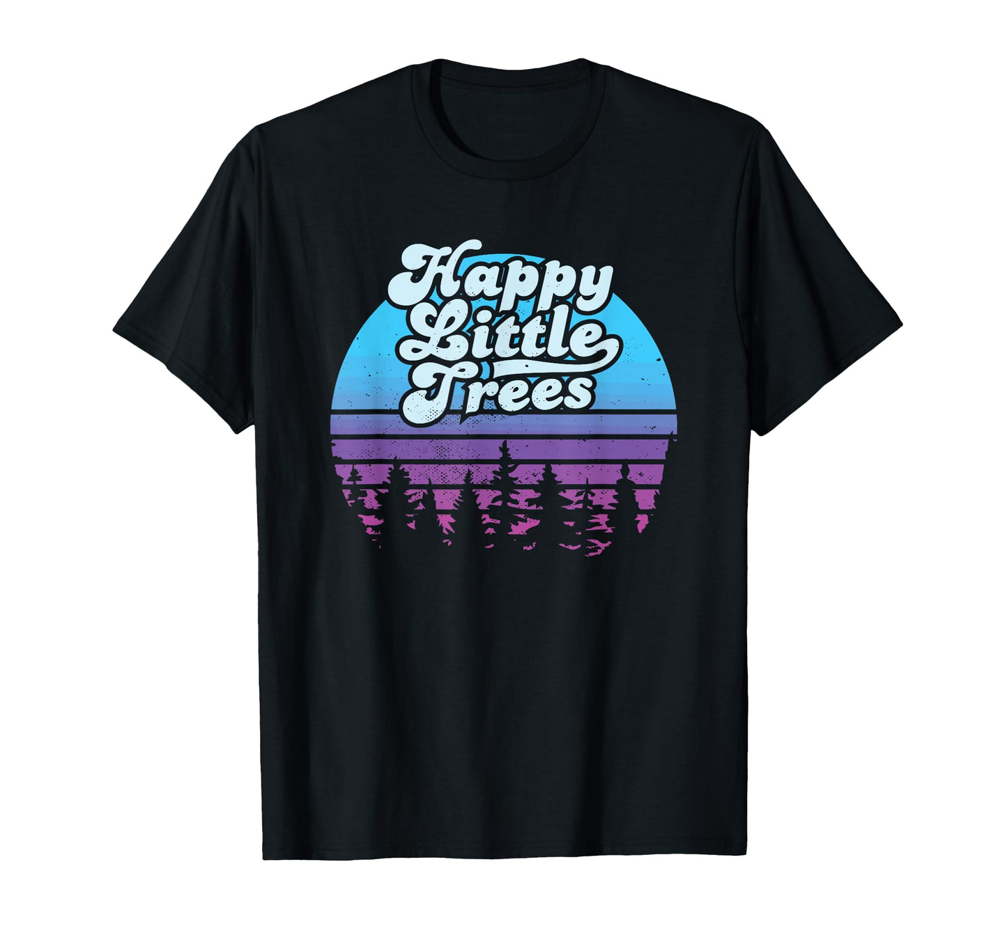 Happy Little Tree Bob Style Vintage T-Shirt