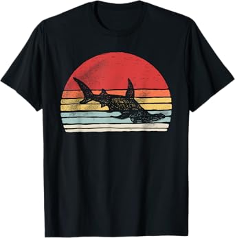 Vintage Retro Hammerhead Shark T-Shirt