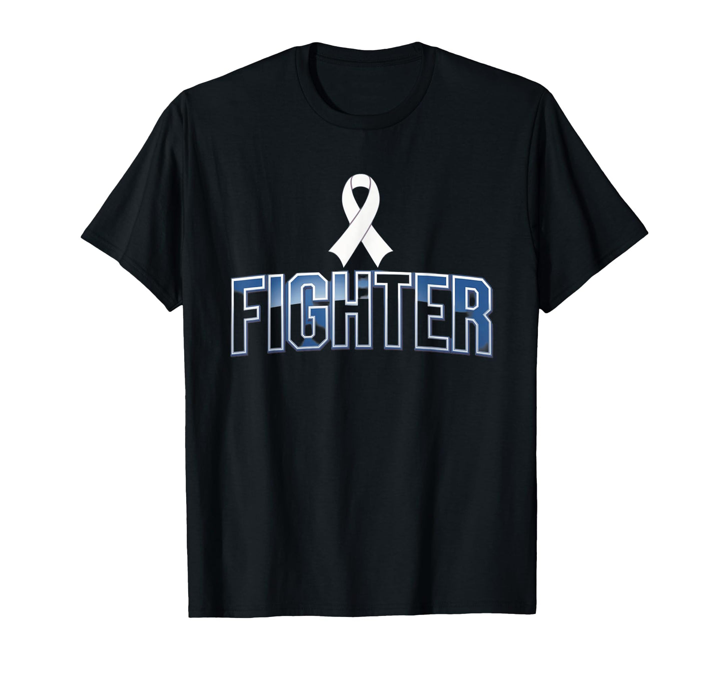 Lung Cancer Awareness Ribbon Support Squad T-Shirt