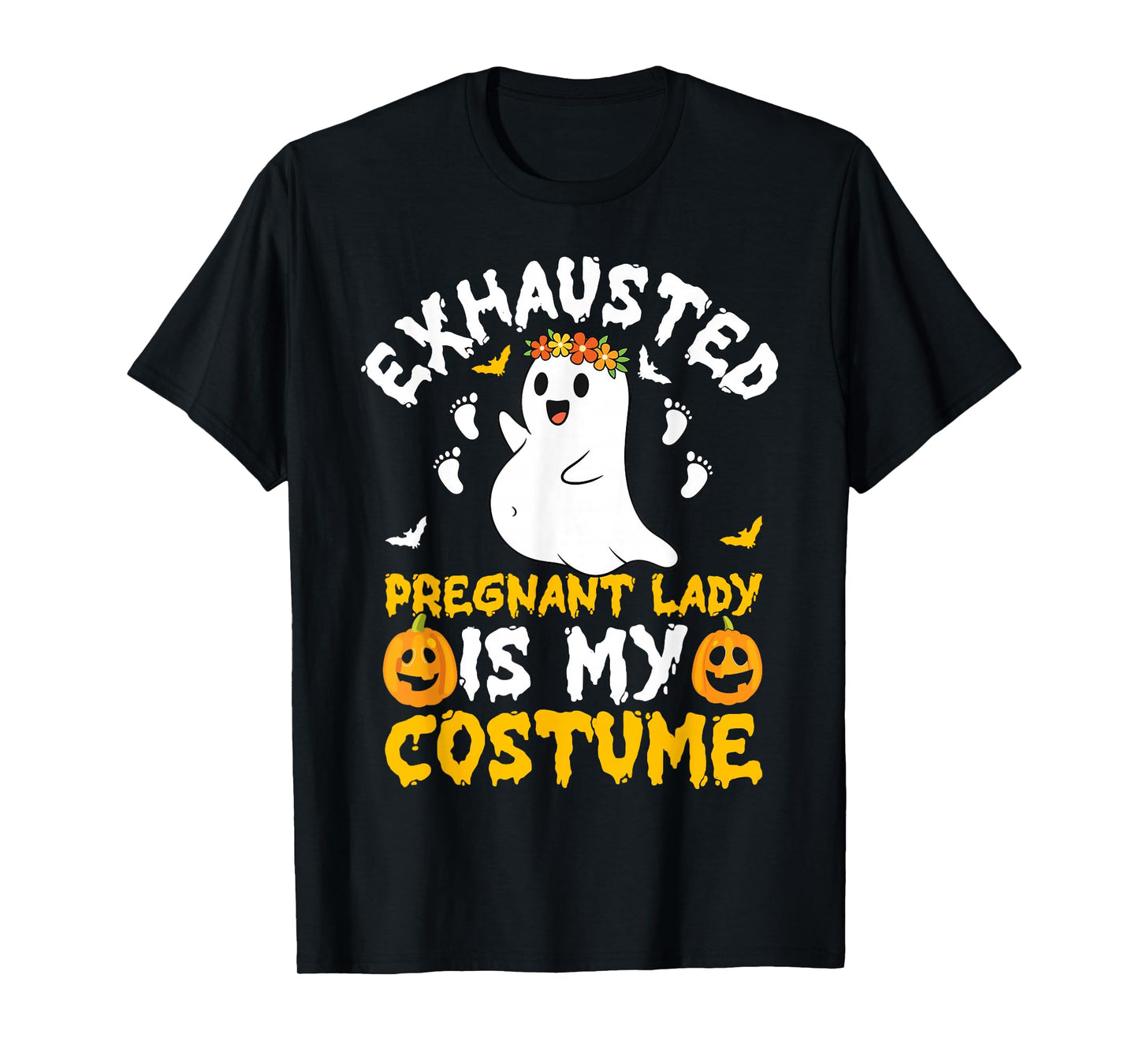 Halloween Pregnancy Skeleton Baby Bump Announcement T-Shirt