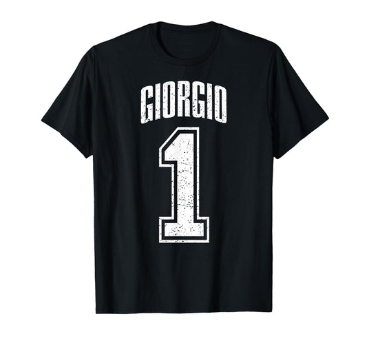 Giorgio Supporter Number 1 Greatest Fan T-Shirt