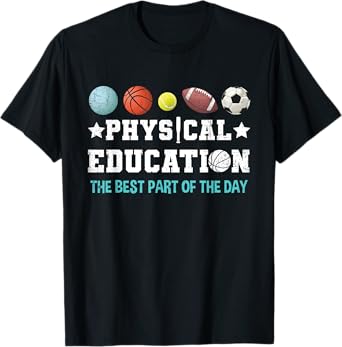 Physical Education PE Teacher Strong School P.E. Teacher T-Shirt