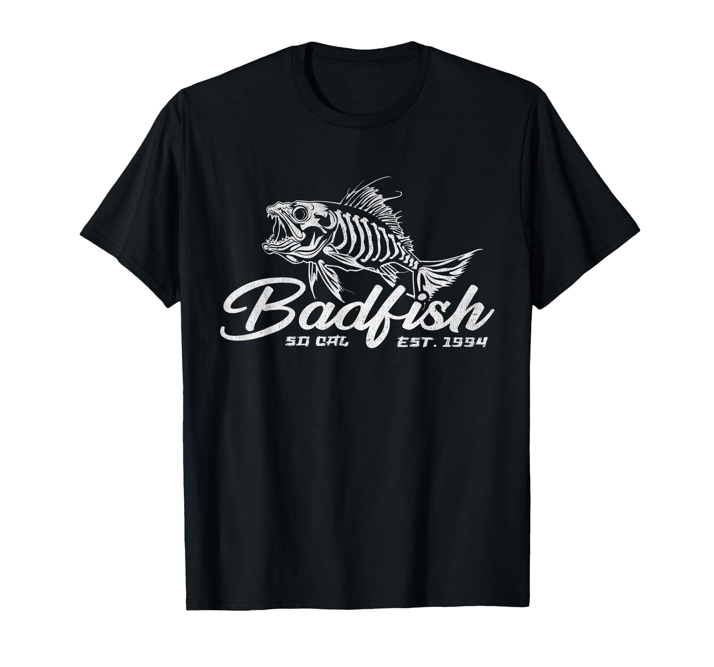 Badfish Classic Arts Funny Animal Musicians Apparel Lovers T-Shirt