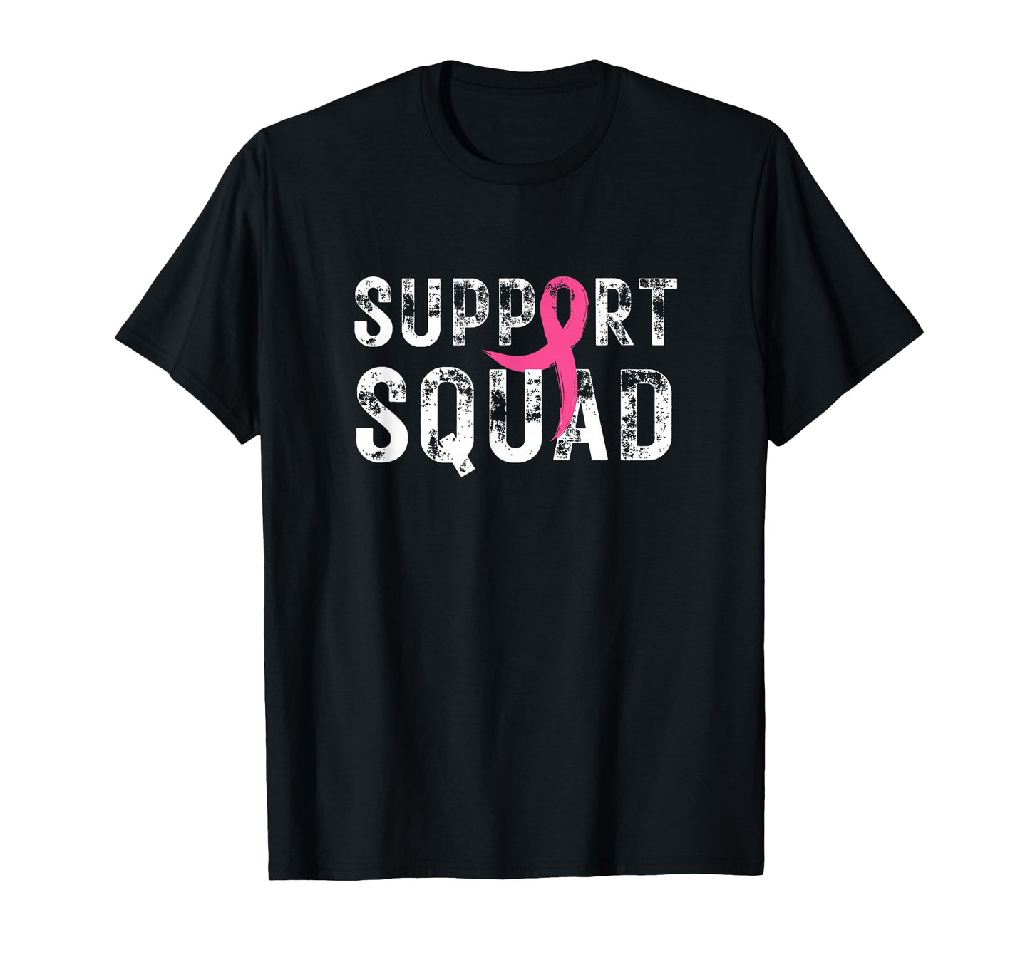 Breast Cancer Warrior Support Squad Breast Cancer Awareness T-Shirt