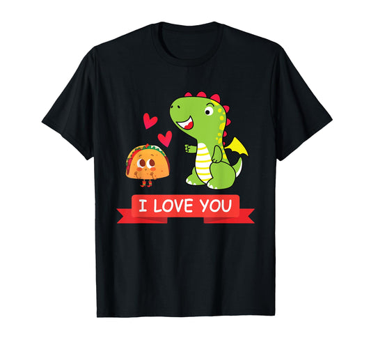 Dragon Taco Tee Dragons Love Tacos Party Gift T-Shirt