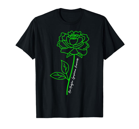 Non-Hodgkin Lymphoma Awareness Beat Cancer Chemotherapy T-Shirt