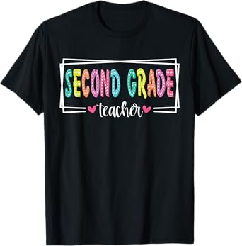 Second Grade Teacher Back To School 2nd Grade Teacher T-Shirt for Men Women