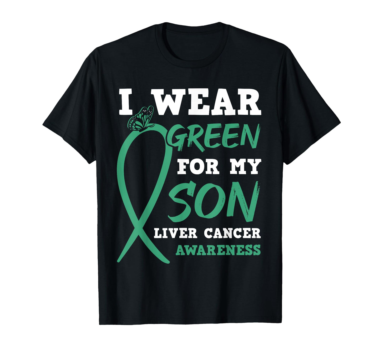 Liver Cancer Awareness Primary Hepatic Mom Dad Parents Gift T-Shirt