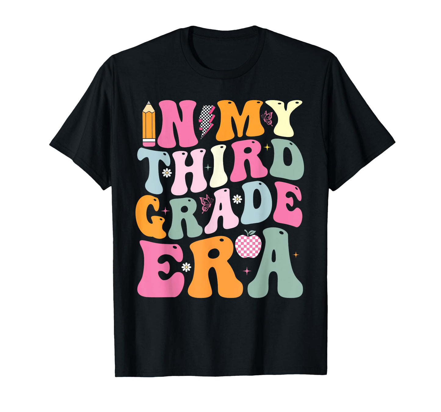 In My Third Grade Era 3rd Grade Girls Teacher Back To School T-Shirt