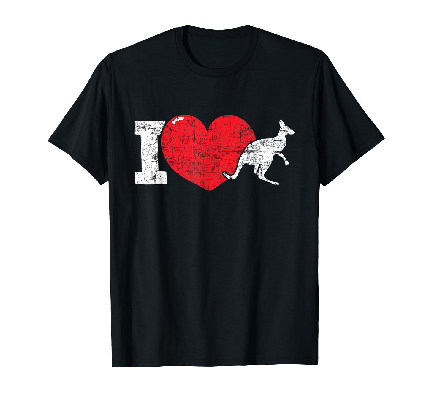 I Love Kangaroos - Australian Pride Zookeeper Animal Lover T-Shirt