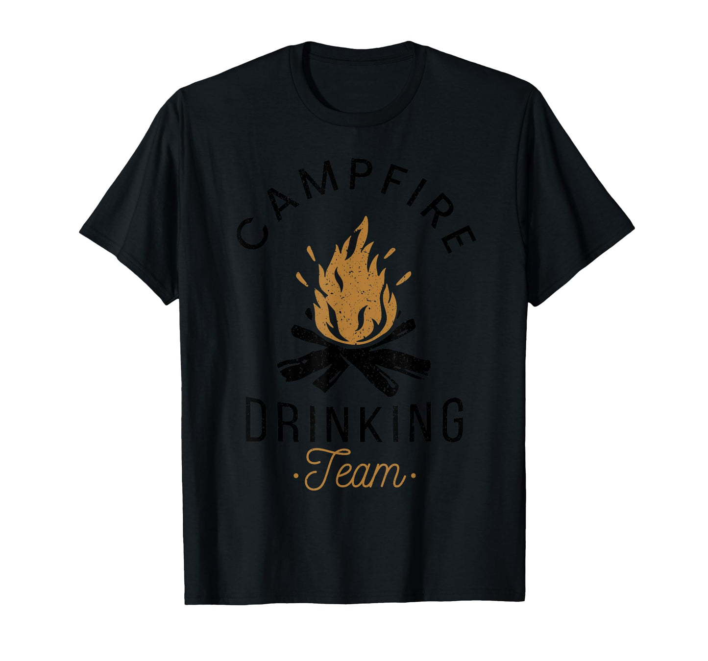 Campfire Drinking Team Camp Lovers Scout Camper T-Shirt