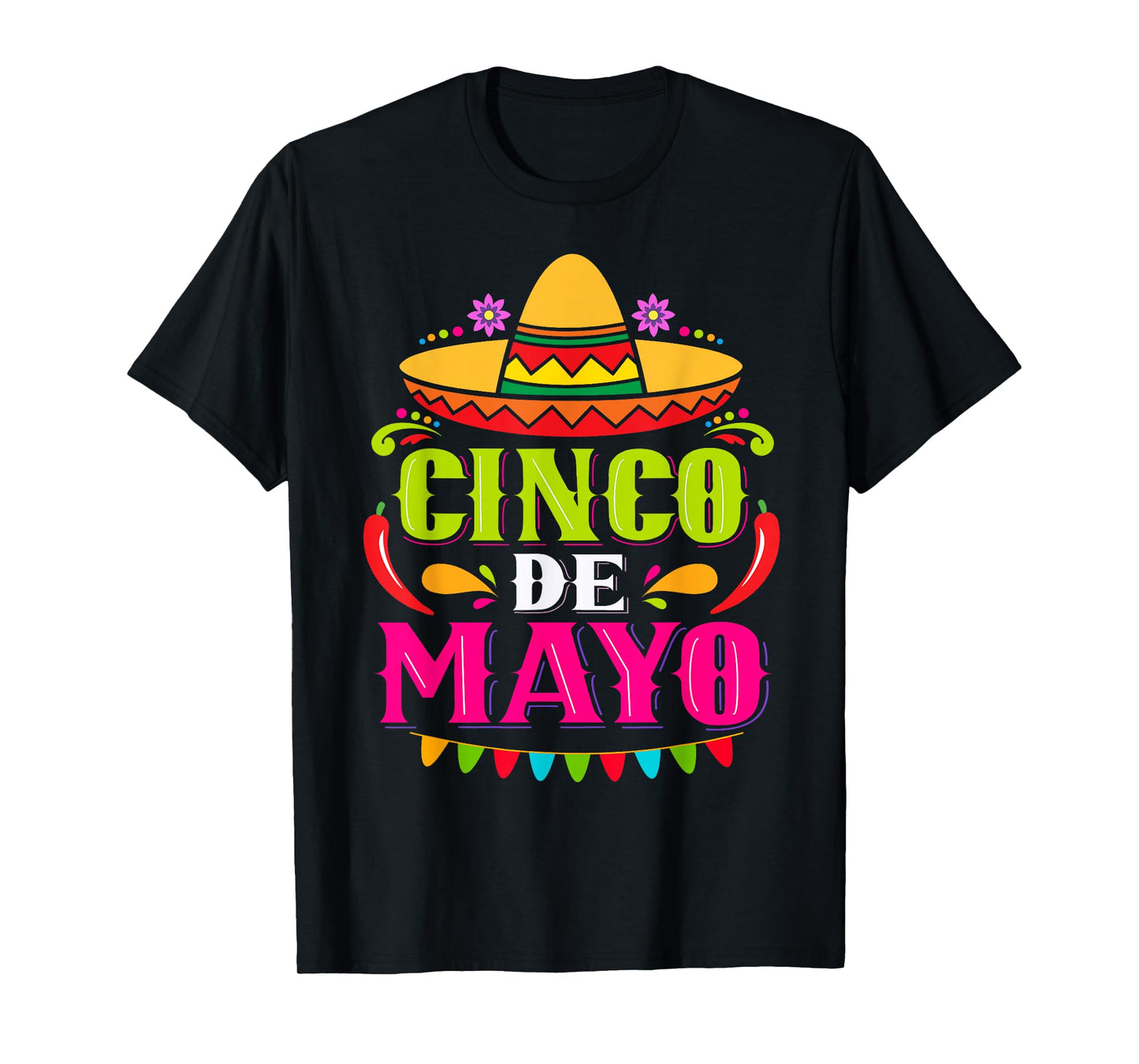 Cinco De Mayo Shirt Men Women Mexican Fiesta 5 De Mayo T-Shirt