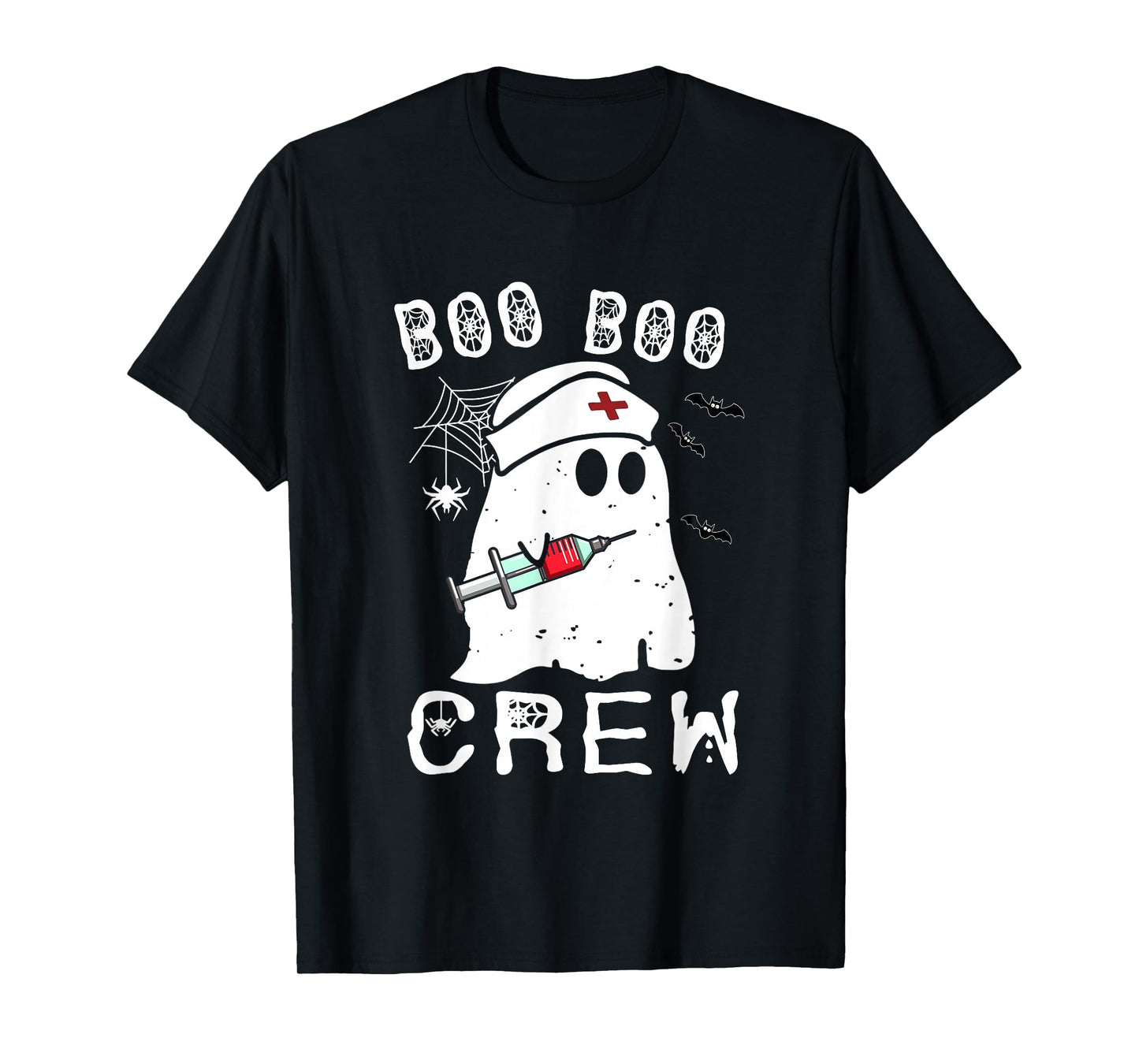 Boo Boo Crew Nurse Nursing Halloween Costumes Men Women T-Shirt