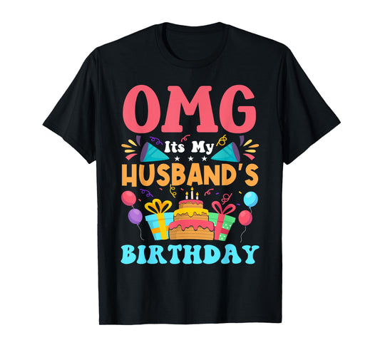 It's My Birthday Husband Gift Family Happy Birthday T-Shirt
