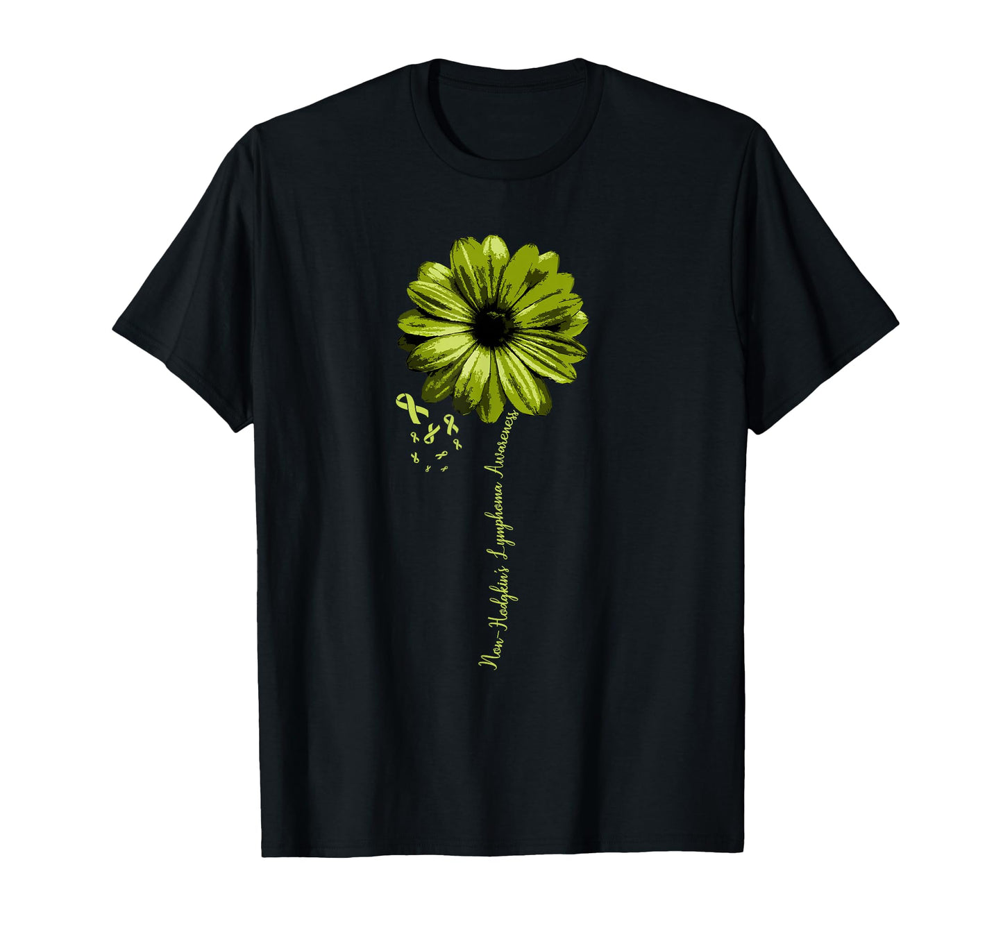 Non-Hodgkins Lymphoma Awareness T-Shirt Warrior Pretty Gift T-Shirt