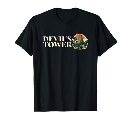 Devils Tower Tshirt - Devils Tower T-Shirt