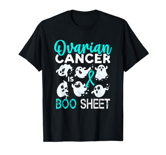 Ovarian Cancer Is Boo Sheet Halloween T-Shirt