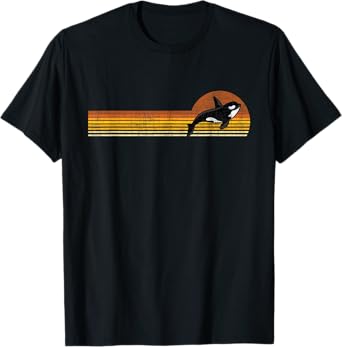 Retro Whale Lover - Marine Biologist Aquarist Whales Diver T-Shirt