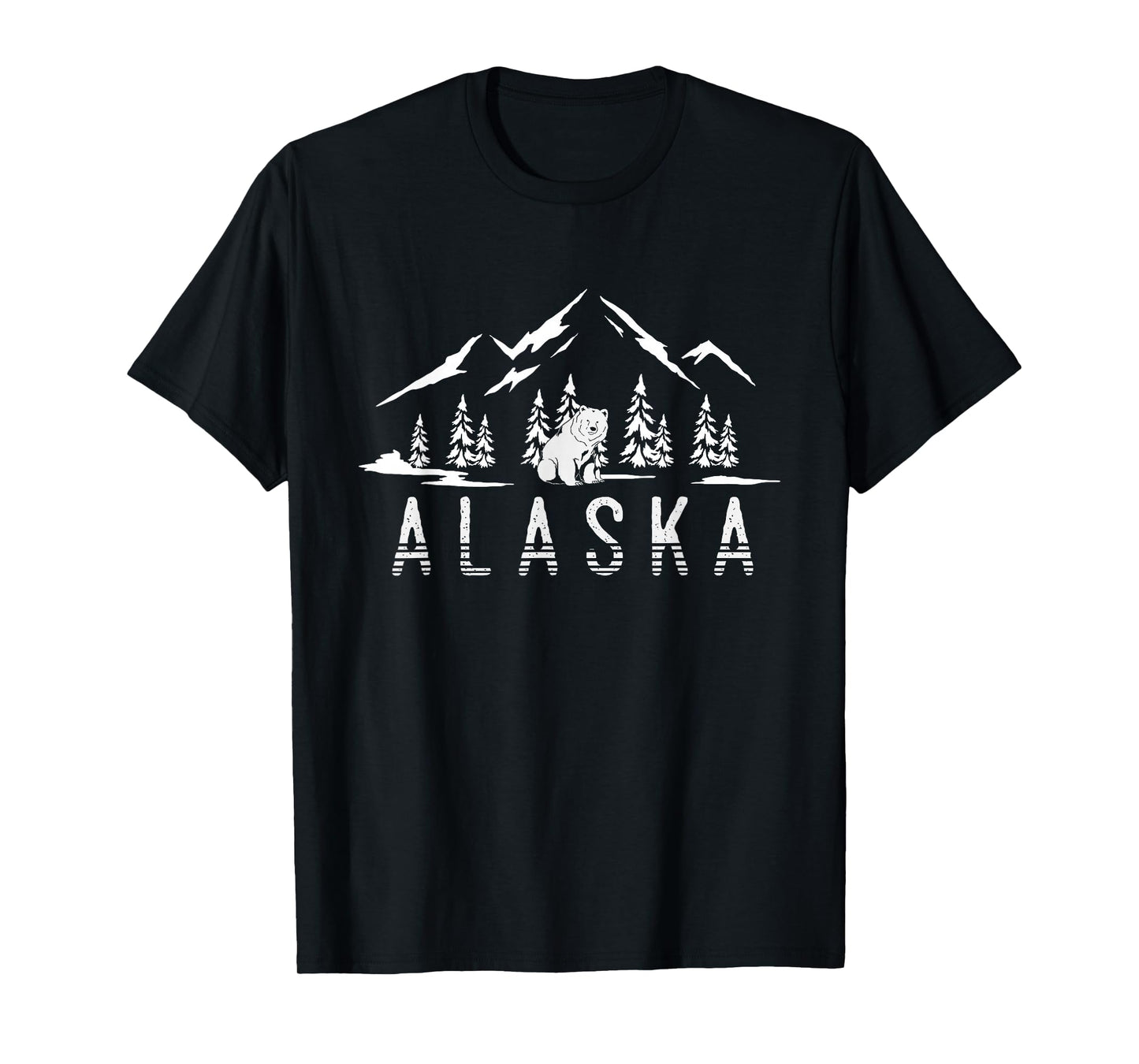 Mountain Wildlife Alaskan Bear Nature Alaska T-Shirt