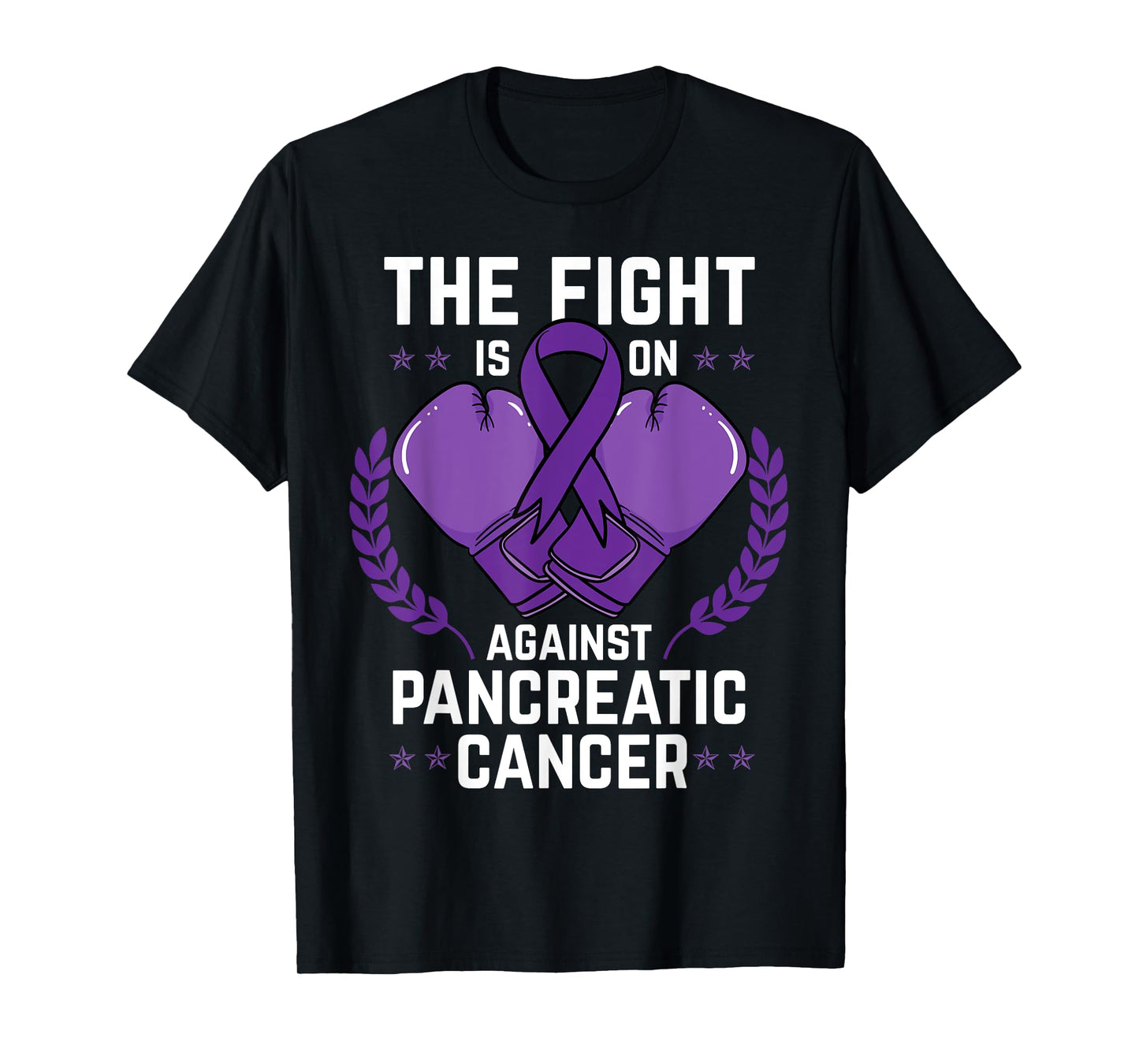 Pancreatic Cancer Shirt Chemotherapy Stomach Boxing Gift T-Shirt