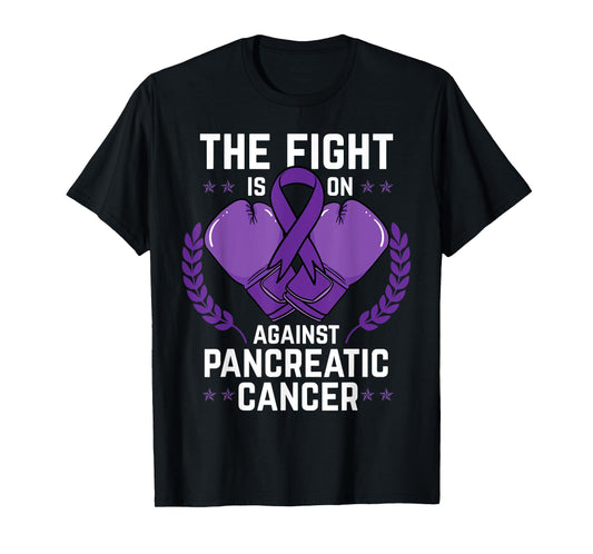 Pancreatic Cancer Shirt Chemotherapy Stomach Boxing Gift T-Shirt
