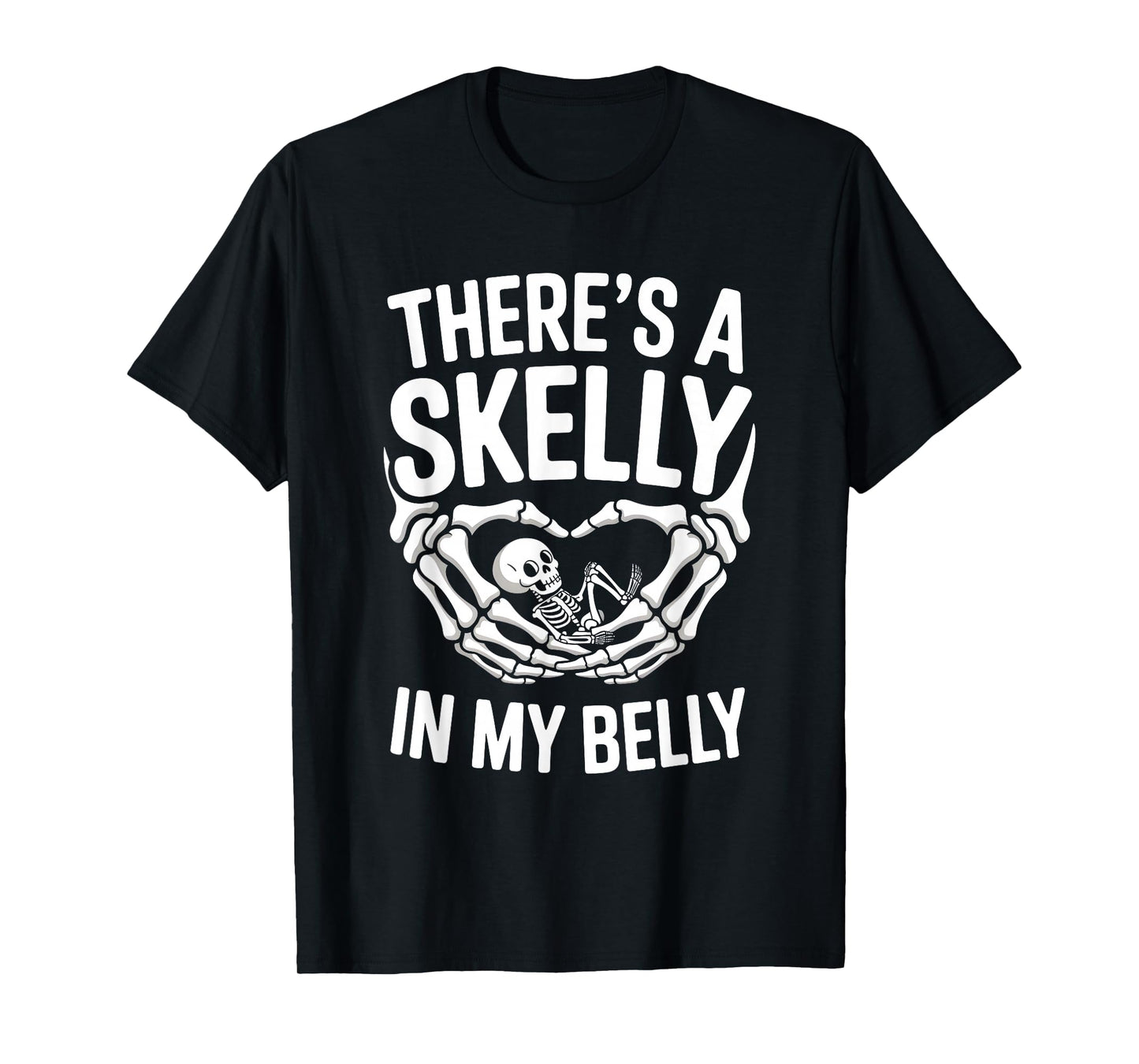 Pregnancy Announcement Halloween Baby Coming Soon Reveal T-Shirt