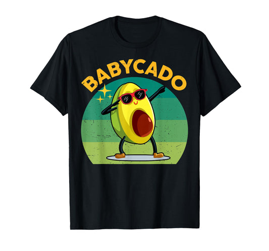 Cute Babycado Dabbing Avocado-Shirt Funny Avocado Kids Boy T-Shirt