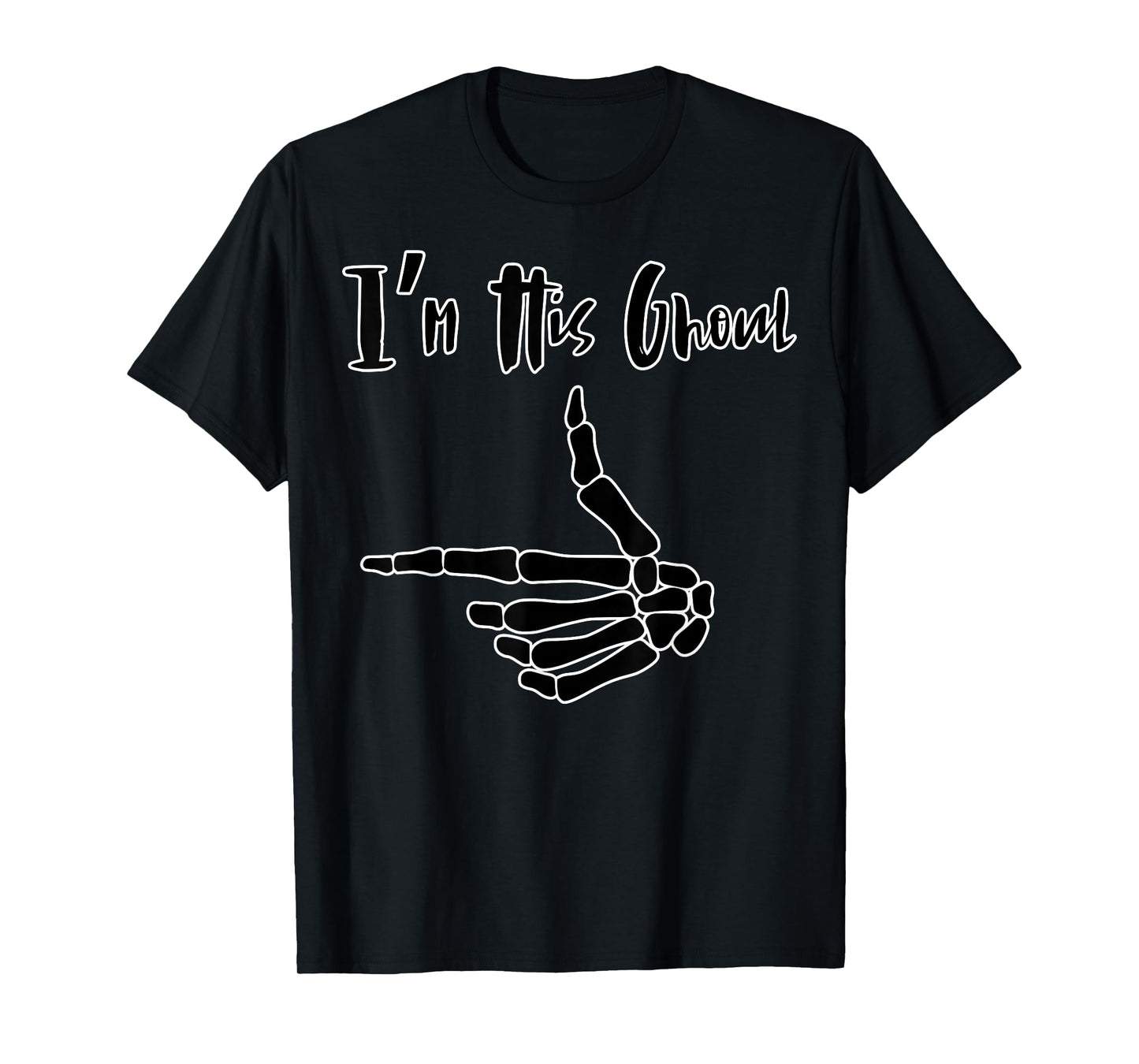 Couple's Halloween She's My Ghoul Girlfriend Tee T-Shirt