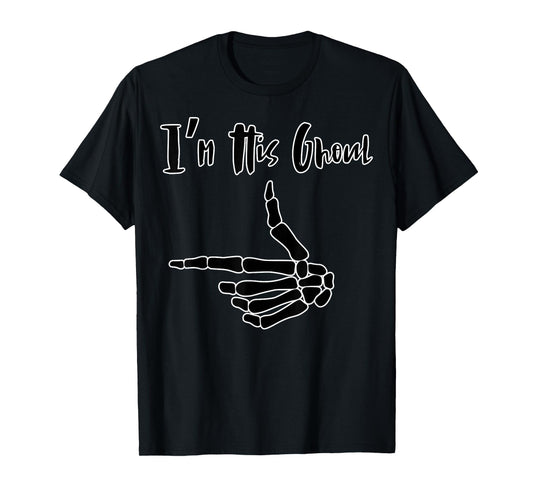 Couple's Halloween She's My Ghoul Girlfriend Tee T-Shirt