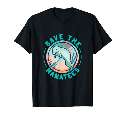 Cute Save The Manatees T-Shirt